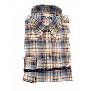 NEW SOUTHERN CASANOVA men's high noon plaid button down shirt in plaid